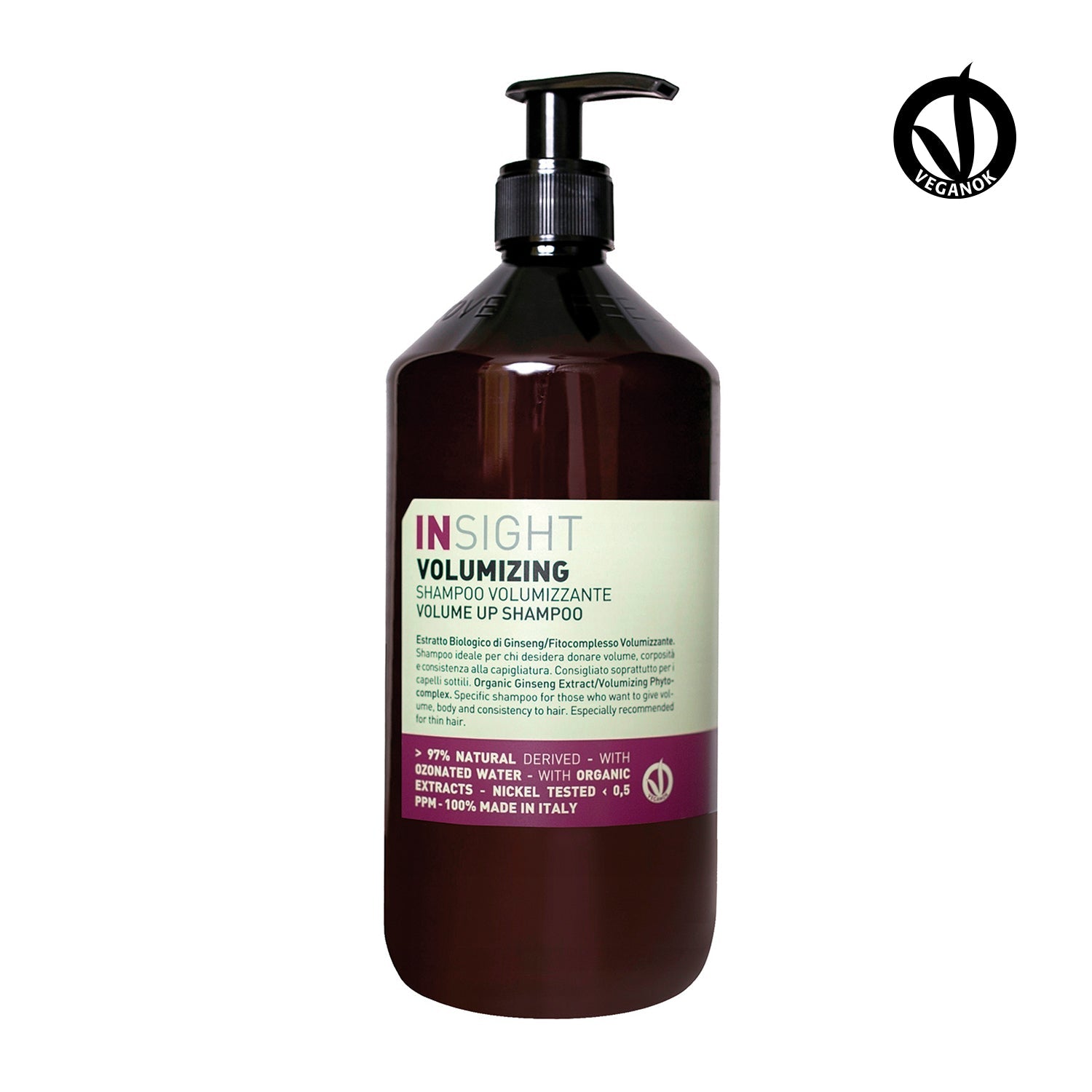 INSIGHT | VOLUMIZING SHAMPOO, 900 ML | Beauty Art México – Beauty Art Pro
