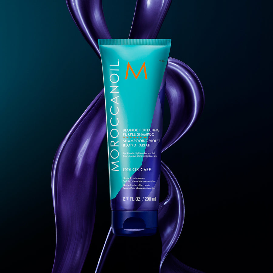 MOROCCANOIL CHAMPÚ VIOLETA RUBIOS PERFECTOS, 200 ML