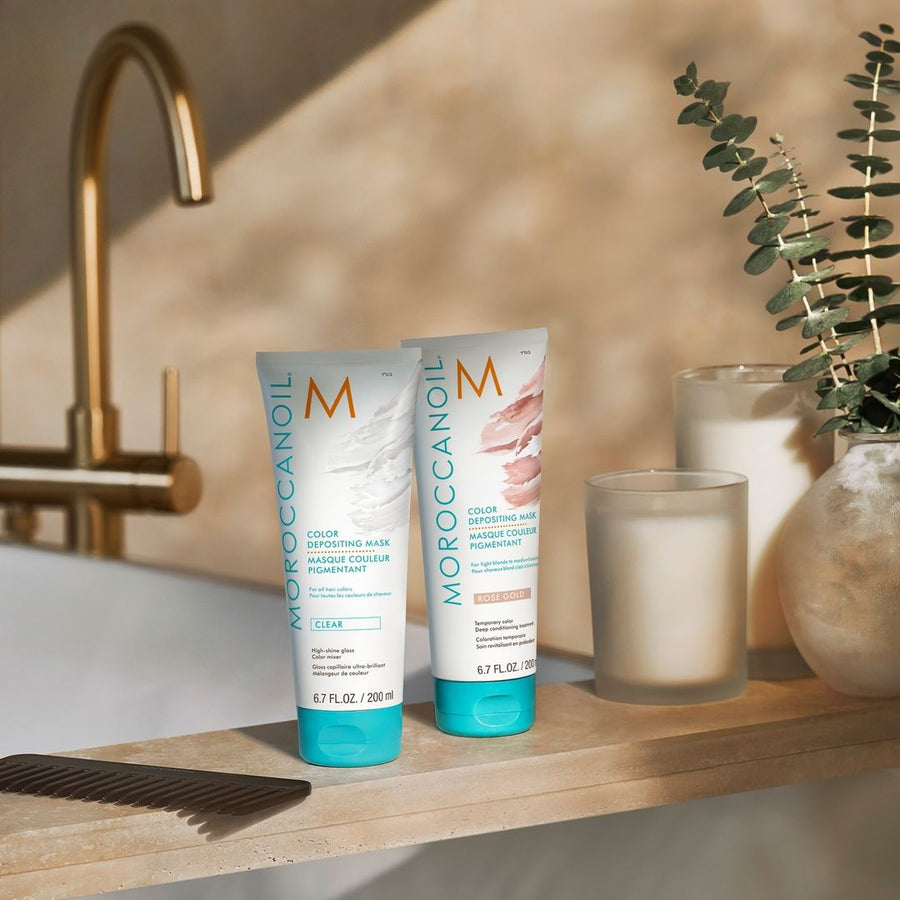 MOROCCANOIL MASCARILLA CON COLOR CLEAR, 200 ML