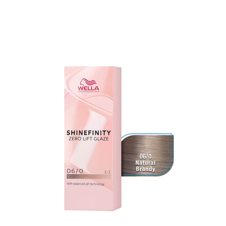 WELLA SHINEFINITY NATURAL 06/0 NATURAL BRANDY, 60 ML