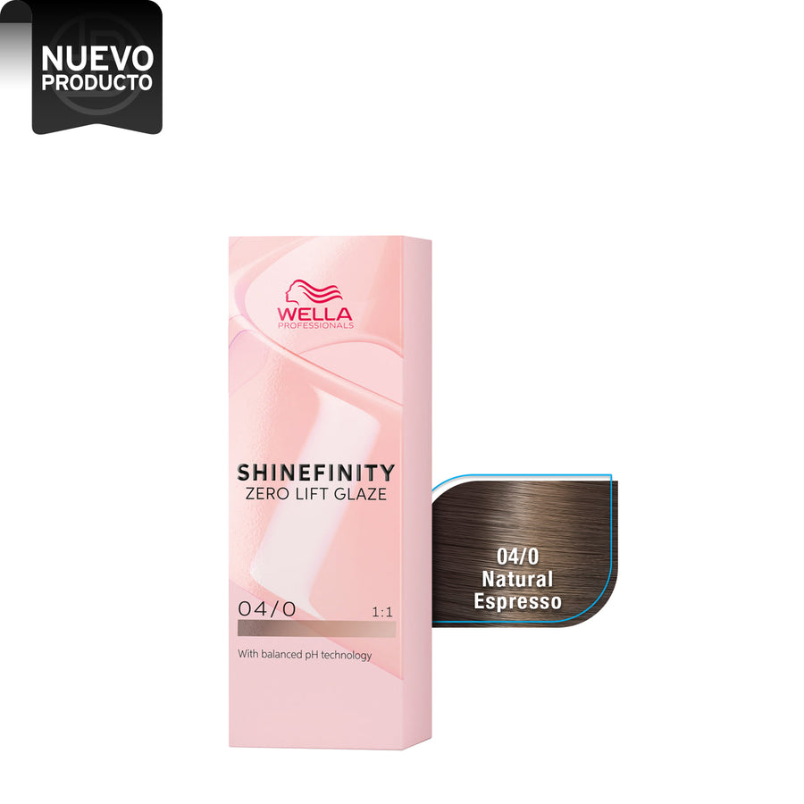 WELLA SHINEFINITY NATURAL 04/0 NATURAL ESPRESSO, 60 ML