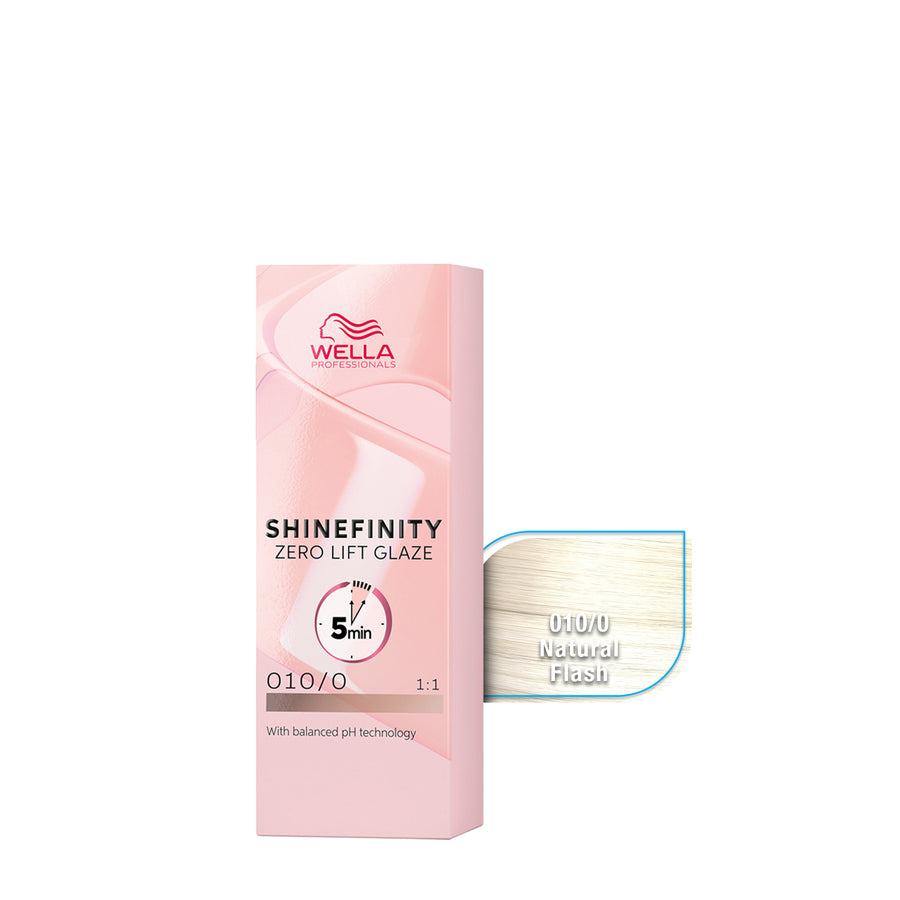 WELLA SHINEFINITY NATURAL 010/0 NATURAL FLASH, 60 ML