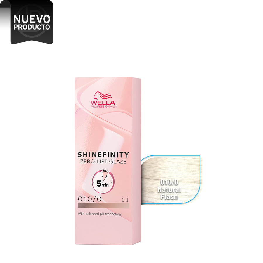 WELLA SHINEFINITY NATURAL 010/0 NATURAL FLASH, 60 ML