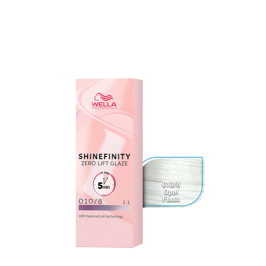 WELLA SHINEFINITY COOL 010/8 OPAL FLASH, 60 ML