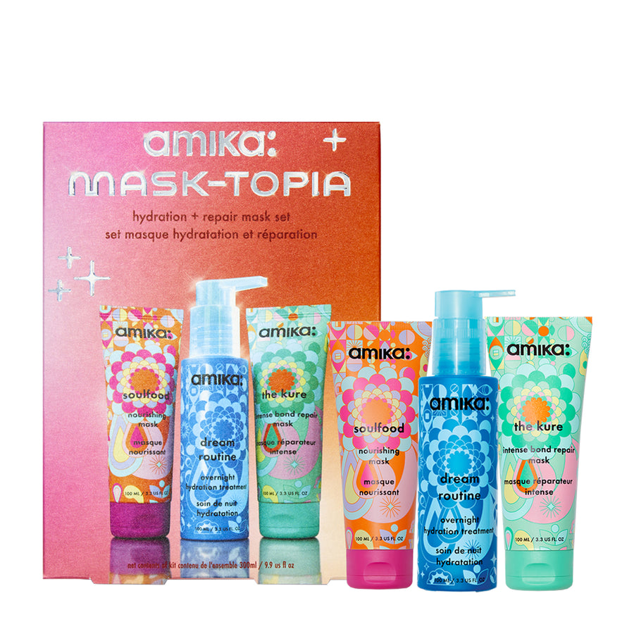 AMIKA MASKTOPIA: HYDRATION + REPAIR SET