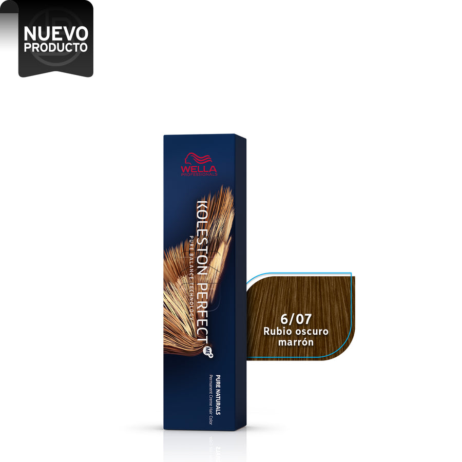 WELLA KOLESTON PERFECT 6/07 RUBIO OSCURO MARRÓN, 60 ML