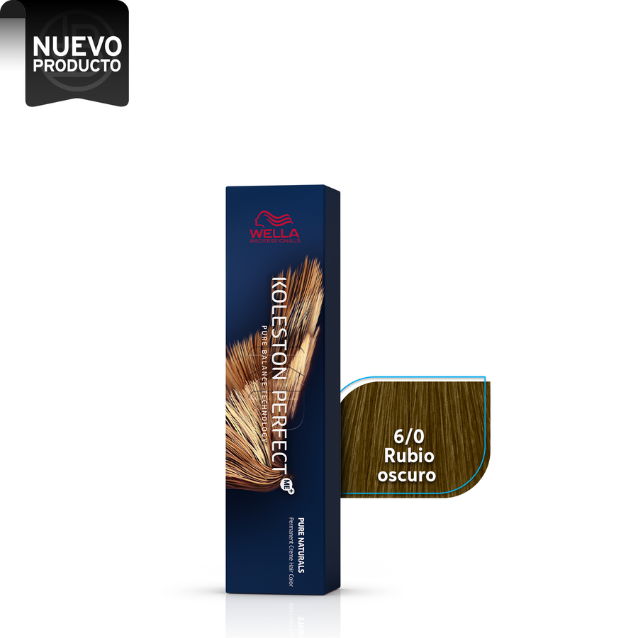 WELLA KOLESTON PERFECT 6/0 RUBIO OSCURO, 60 ML