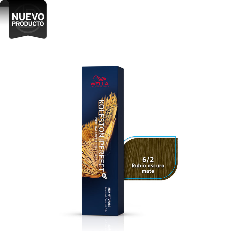 WELLA KOLESTON PERFECT  6/2 RUBIO OSCURO MATE, 60 ML