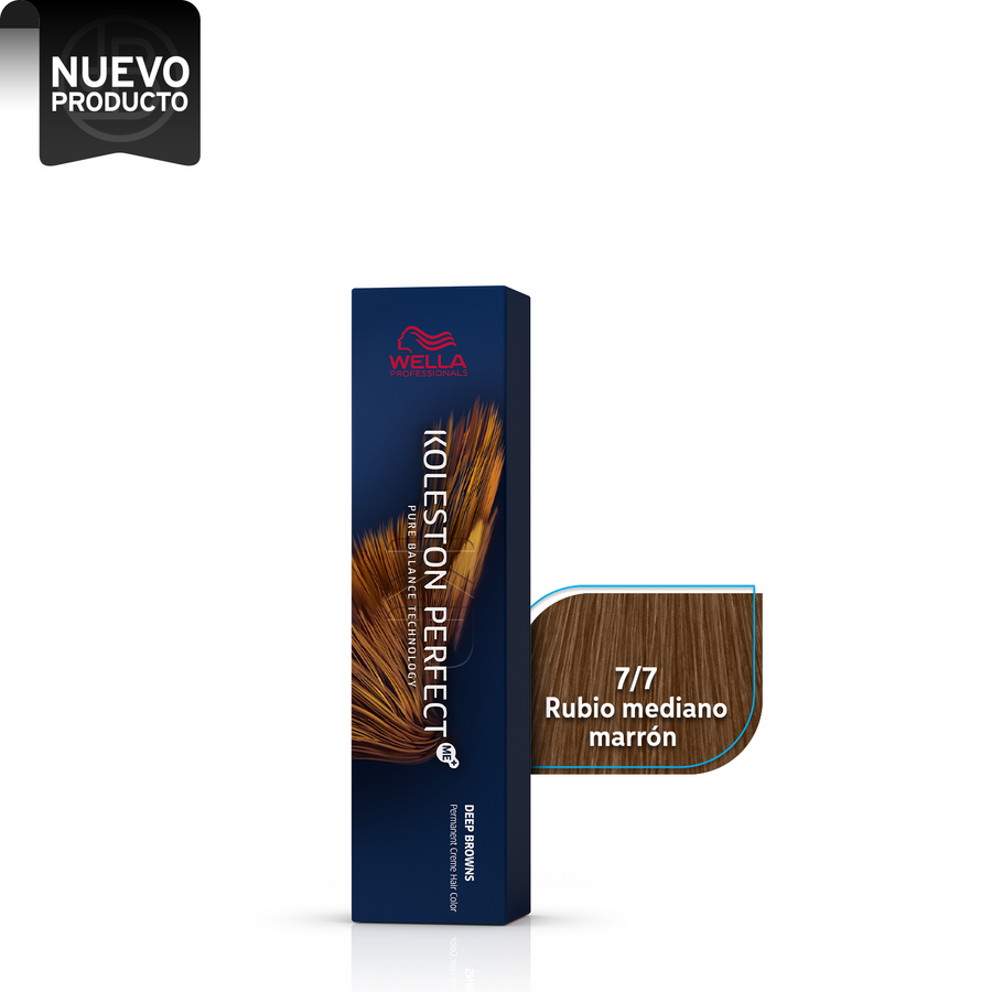 WELLA KOLESTON PERFECT 7/7 RUBIO MEDIANO MARRÓN, 60 ML