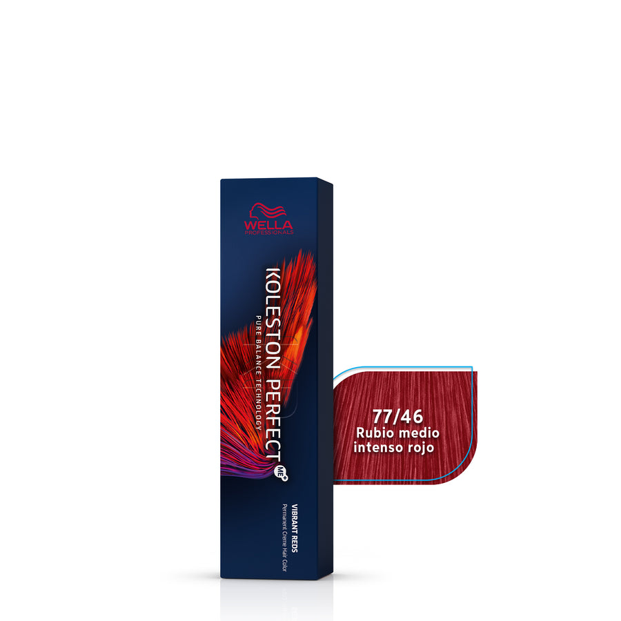 WELLA KOLESTON PERFECT 77/46 RUBIO MEDIO INTENSO ROJO, 60 ML