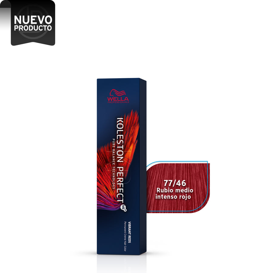 WELLA KOLESTON PERFECT 77/46 RUBIO MEDIO INTENSO ROJO, 60 ML