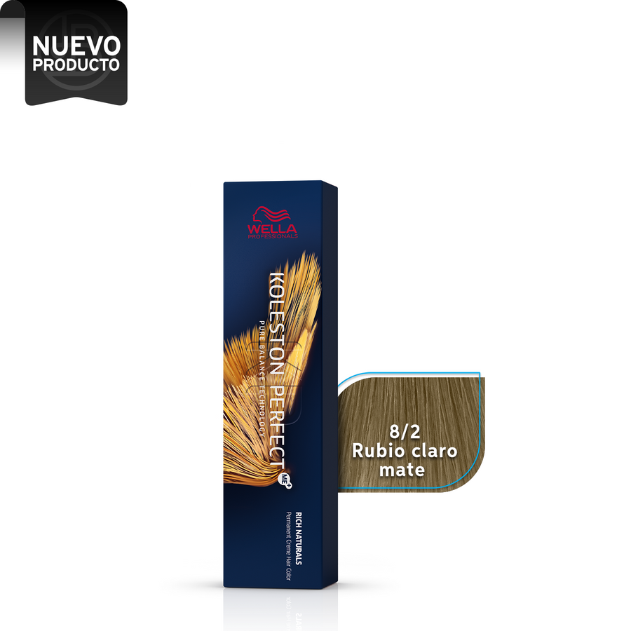 WELLA KOLESTON PERFECT 8/2 RUBIO CLARO MATTE, 60 ML