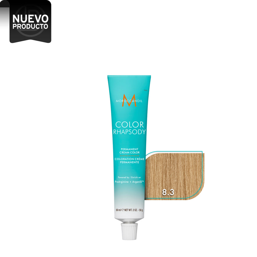 MOROCCANOIL RHAPSODY 8G - 8.3 LIGHT GOLD. BLONDE, 60 ML