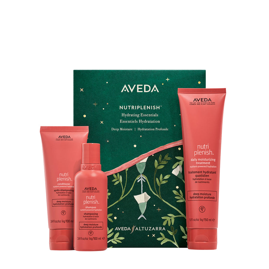 AVEDA NUTRIPLENISH HYDRATING ESSENTIALS: DEEP MOISTURE HOLIDAY SET 2024