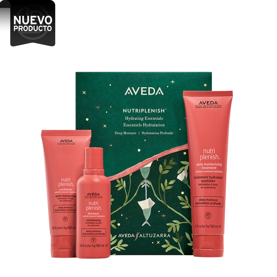 AVEDA NUTRIPLENISH HYDRATING ESSENTIALS: DEEP MOISTURE HOLIDAY SET 2024