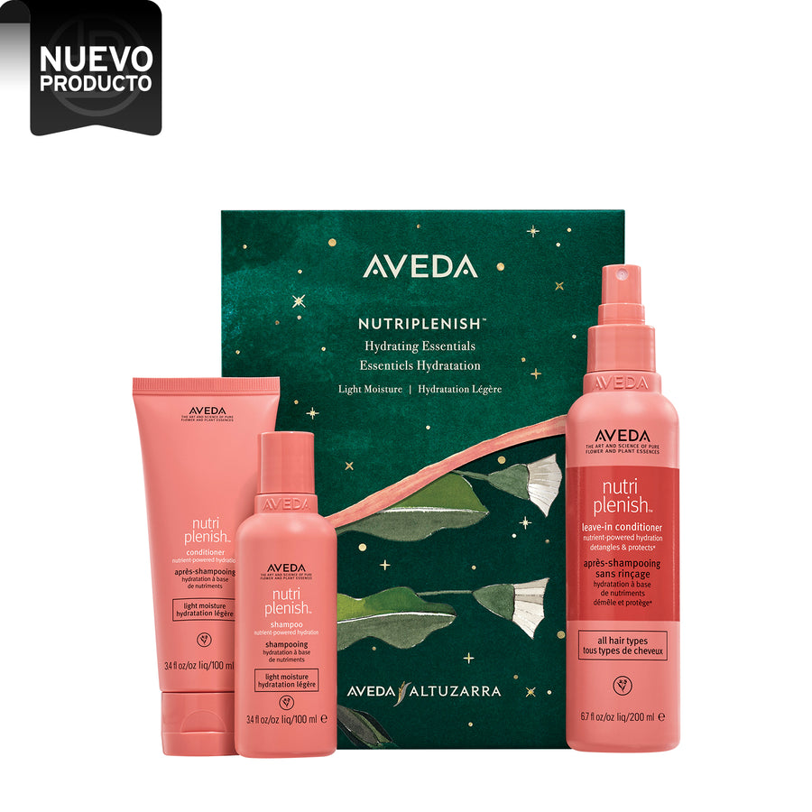 AVEDA NUTRIPLENISH HYDRATING ESSENTIALS: LIGHT MOISTURE HOLIDAY SET 2024