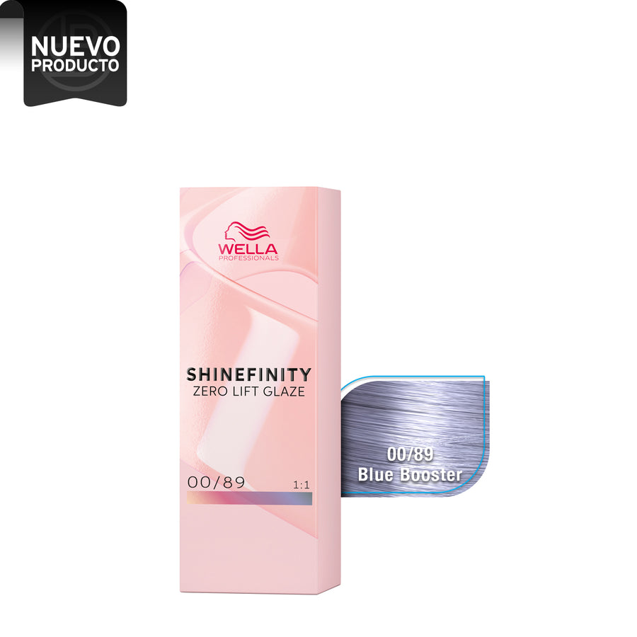 wella shinefinity 00/89 blue booster beauty art mexico