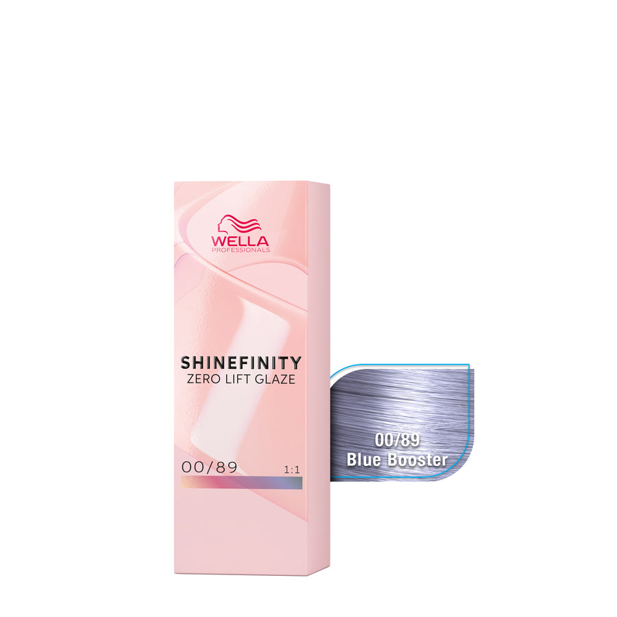 wella shinefinity 00/89 blue booster beauty art mexico