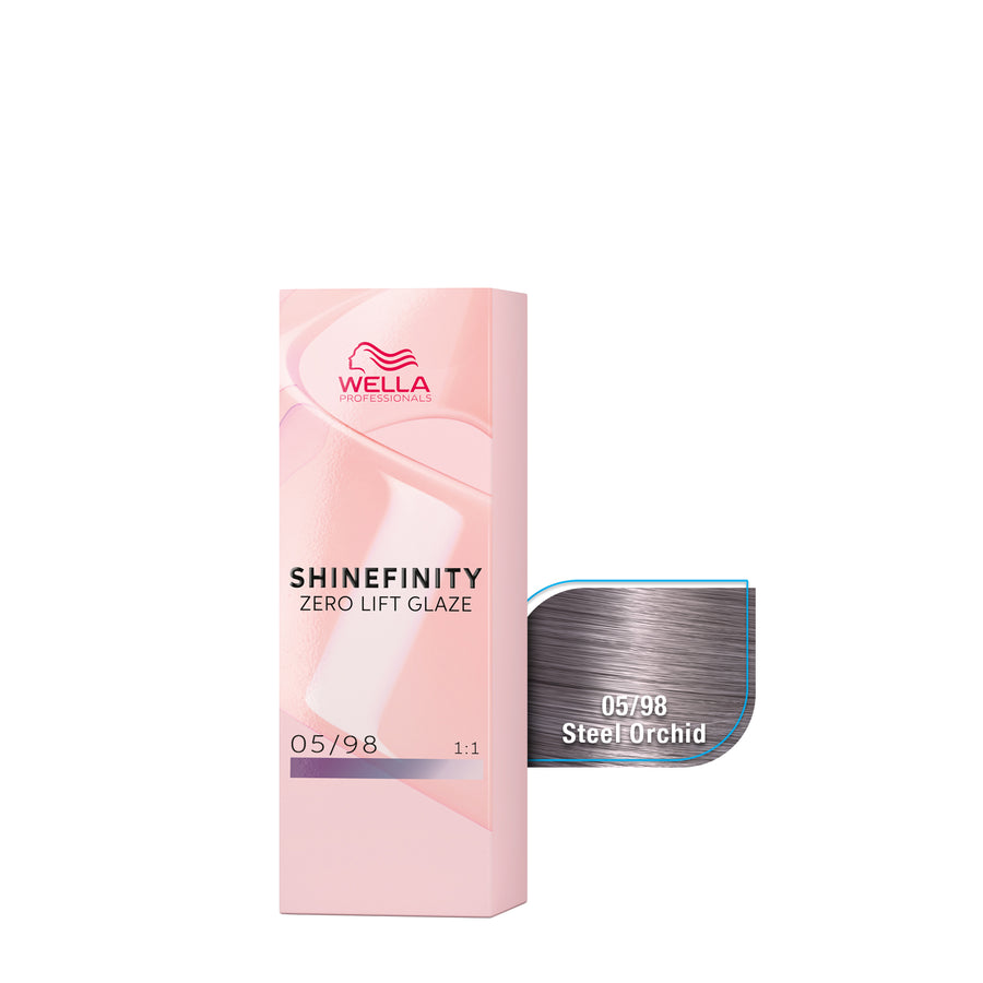 wella shinefinity 05/98 castaño claro cendre perla beauty art mexico