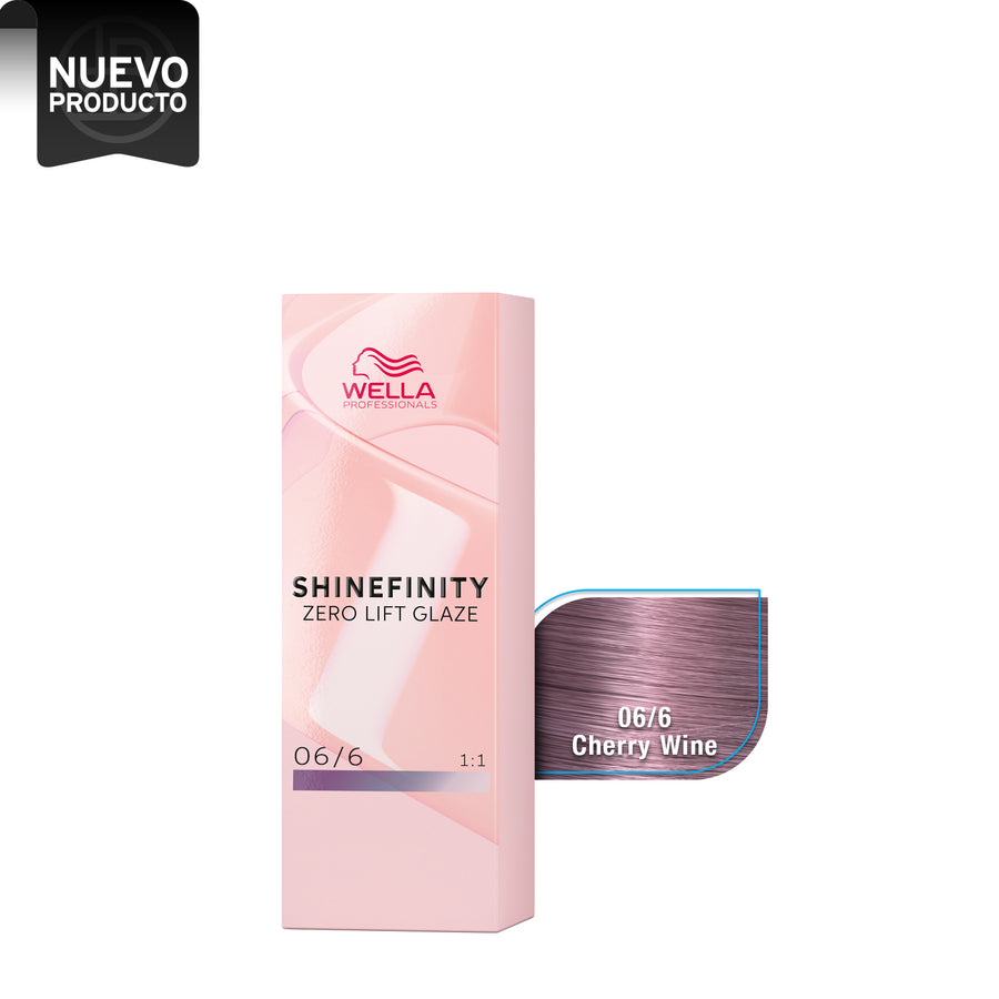 wella shinefinity 06/6 rubio oscuro violeta beauty art mexico