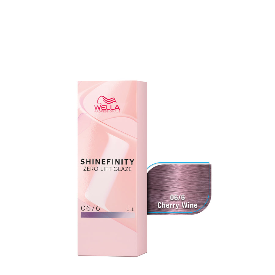 wella shinefinity 06/6 rubio oscuro violeta beauty art mexico