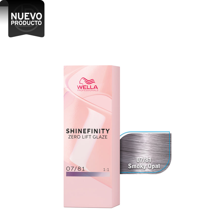 wella shinefinity 07/81 rubio medio perla ceniza beauty art mexico