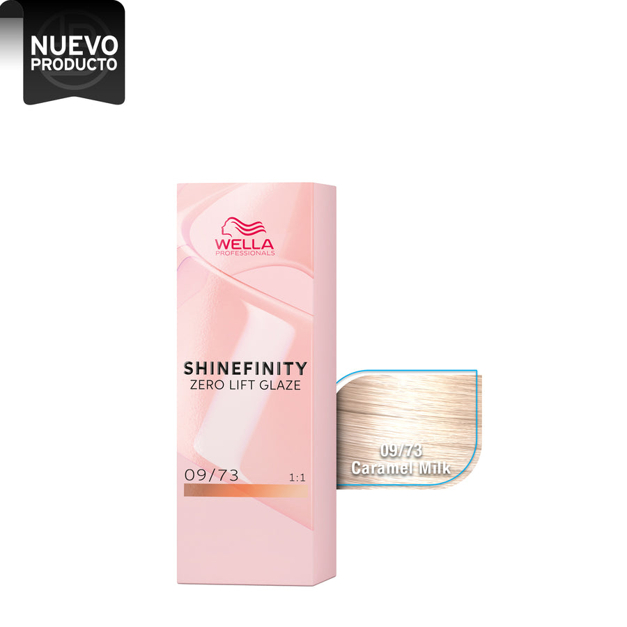 wella shinefinity 09/73 rubio extra claro marron dorado beauty art mexico