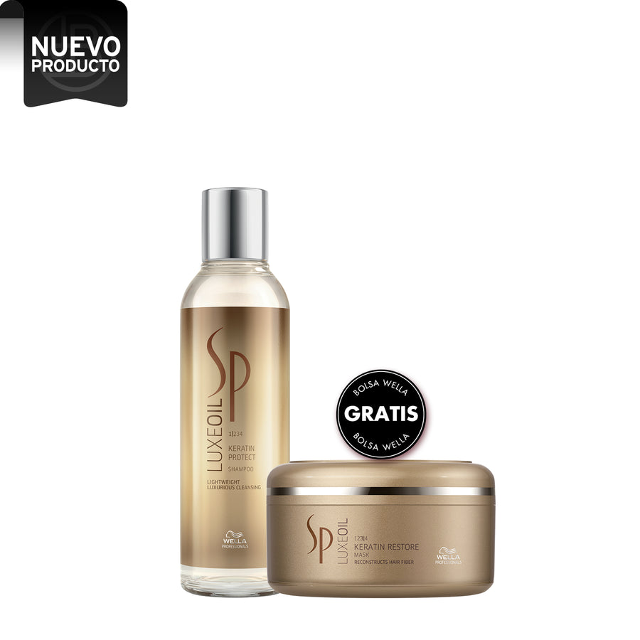 WELLA KIT SP LUXE KERATIN MASK