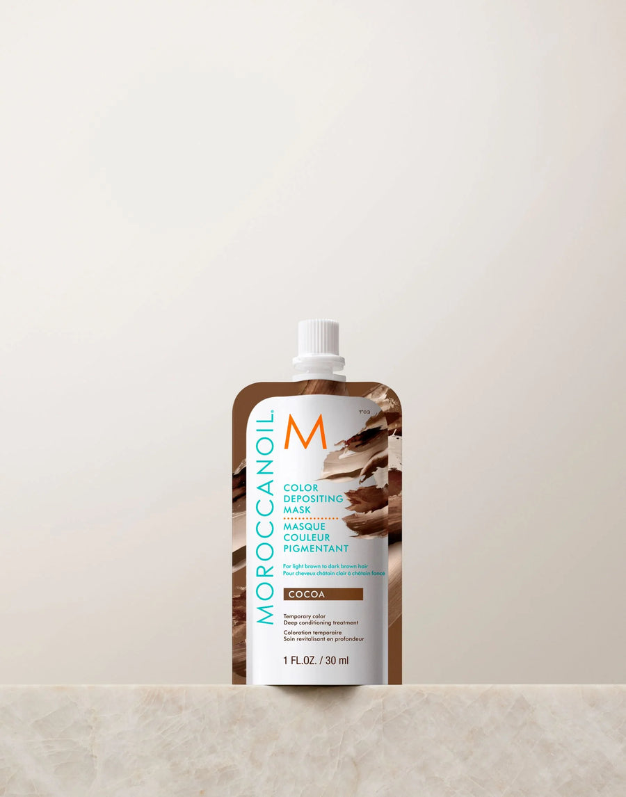 MOROCCANOIL MASCARILLA CON COLOR CACAO, 30 ML