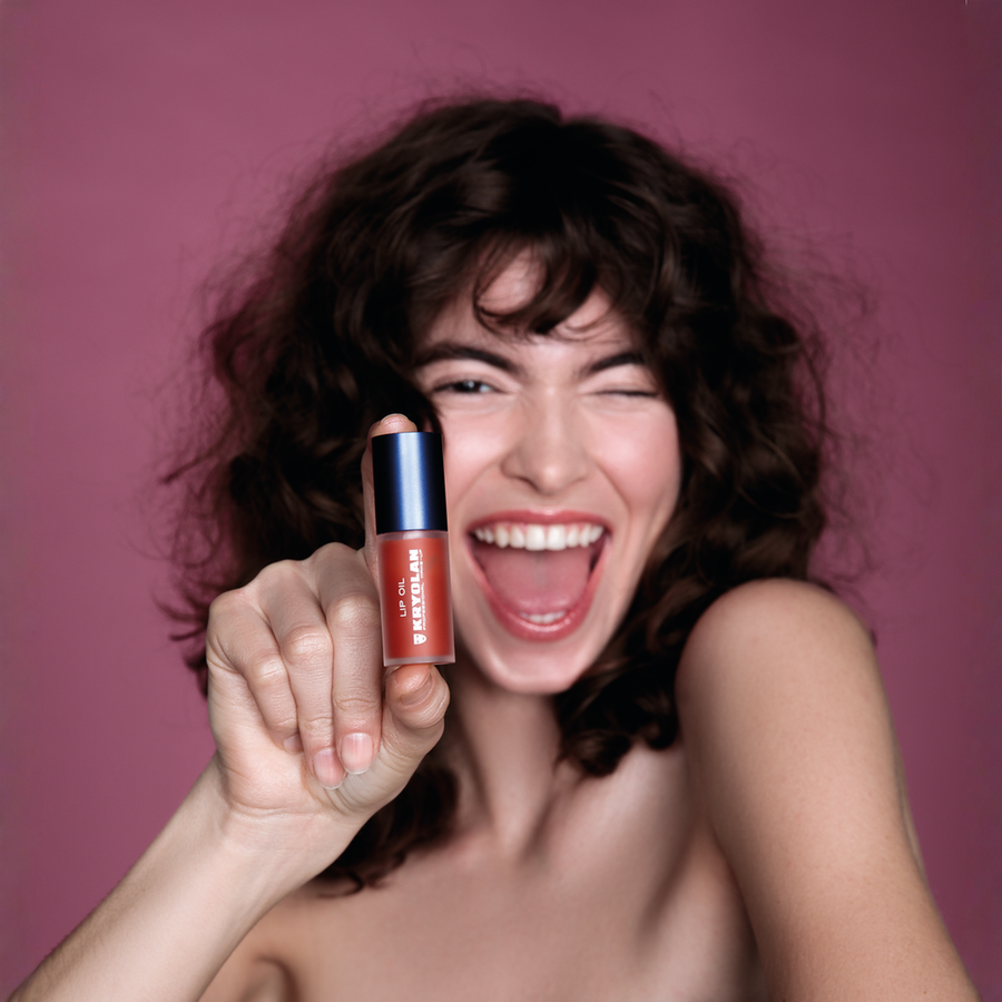 KRYOLAN LIP OIL FIERY ORANGE