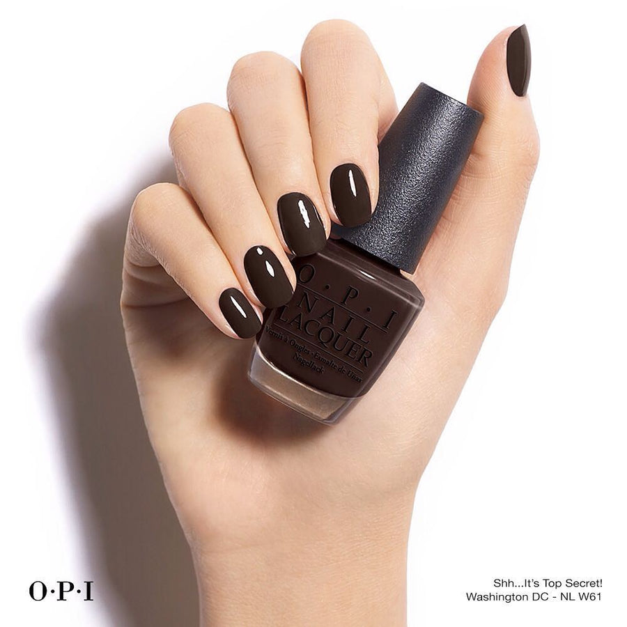 opi nail lacquer shh its top secret 15 ml, beauty art méxico