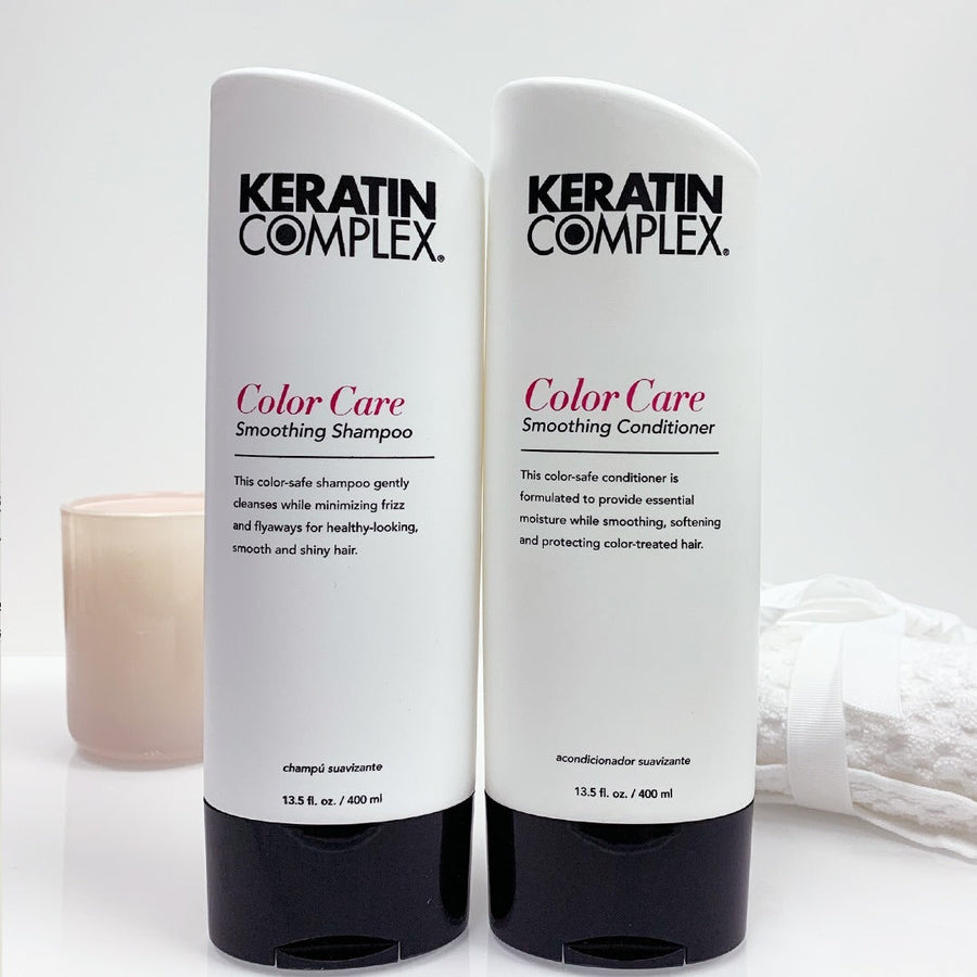 keratin complex color care shampoo 400 ml beauty art mexico