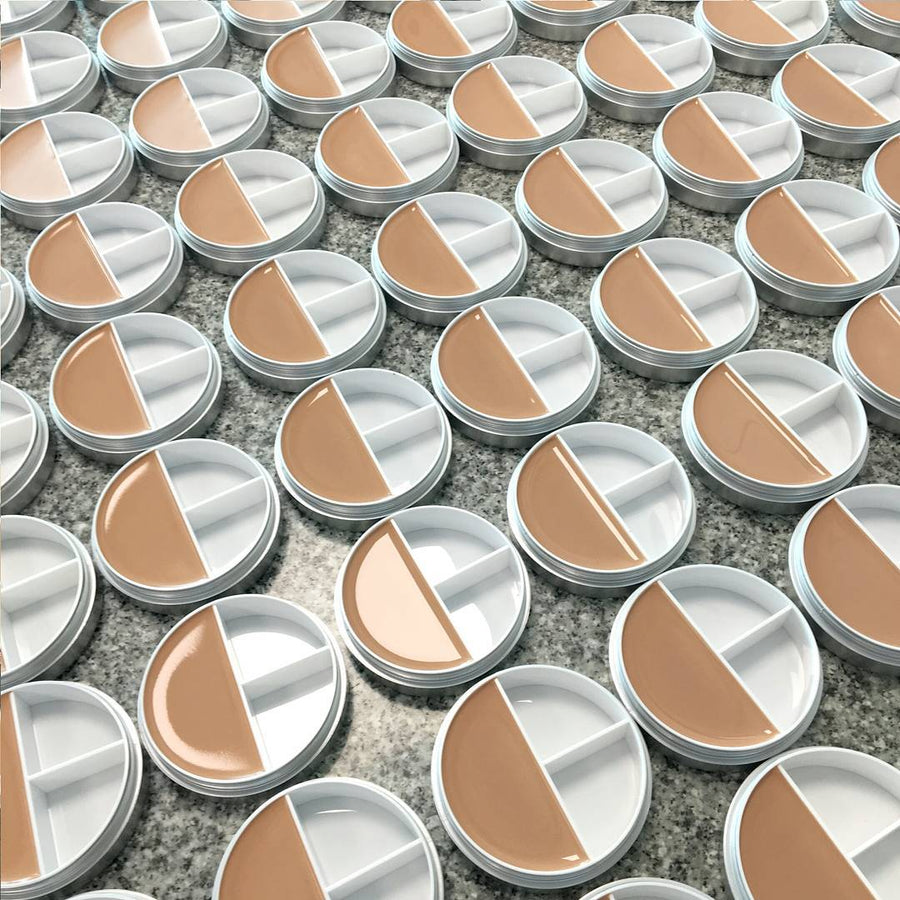 kryolan ultra foundation trio special filling beauty art mexico