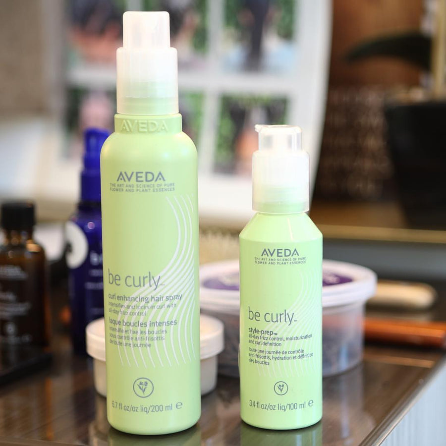 aveda be curly style prep beauty art mexico