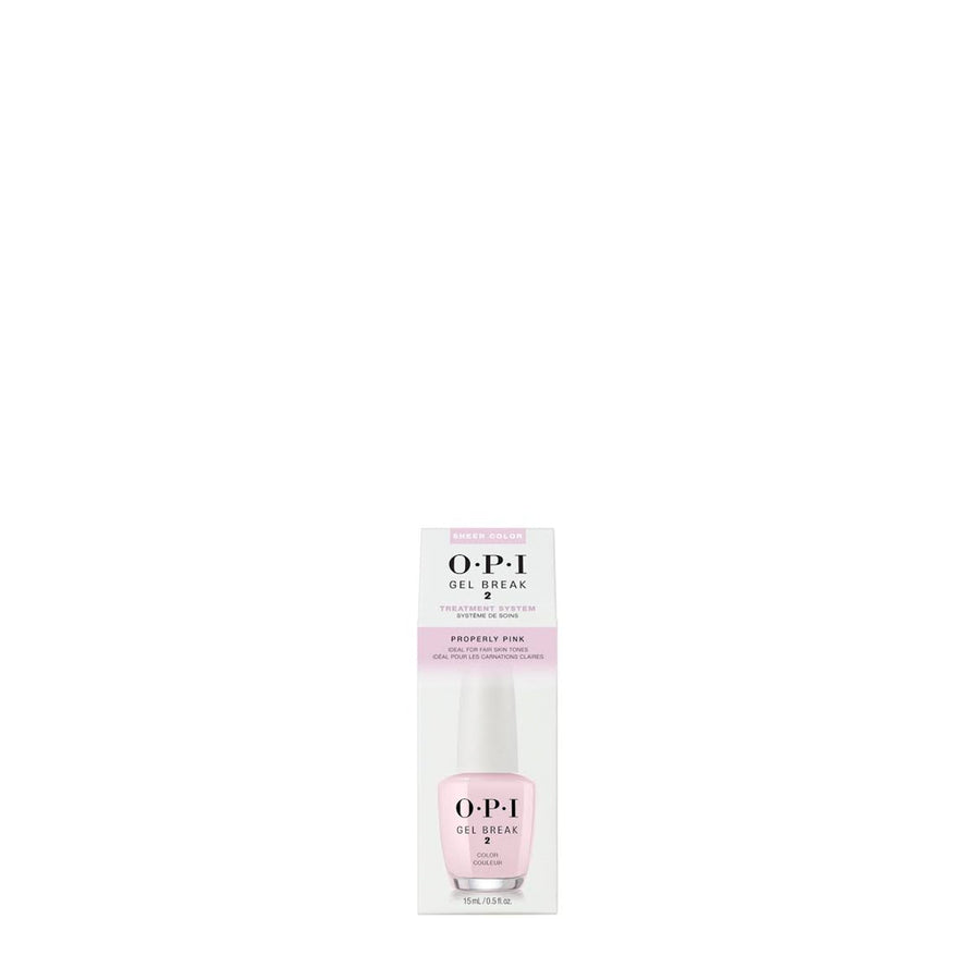 opi gel break 2 properly pink beauty art mexico