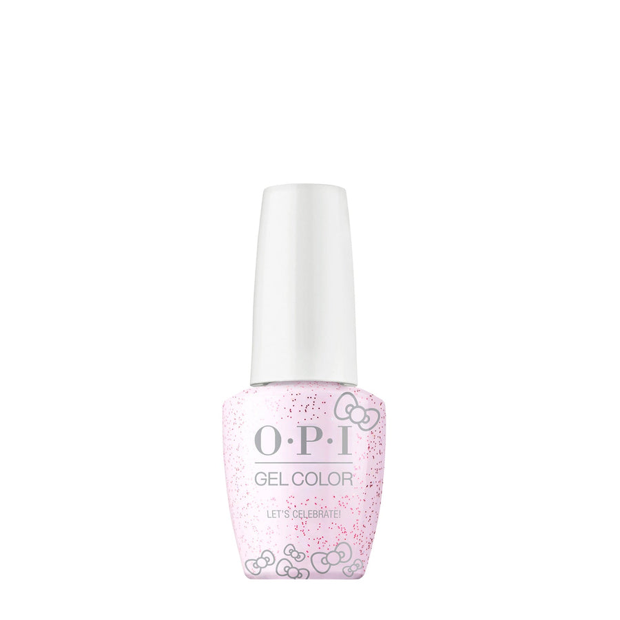 opi gel color let's celebrate!, 15 ml, beauty art méxico