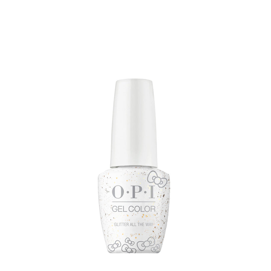 opi gel color glitter all the way, 15 ml, beauty art méxico