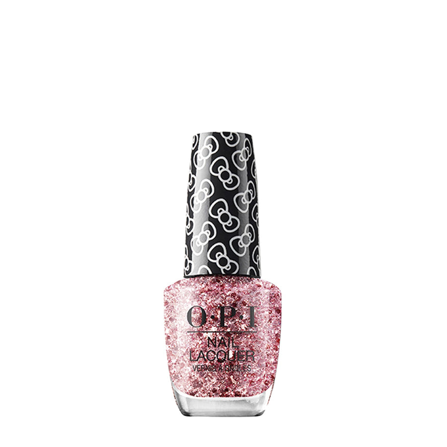 OPI NAIL LACQUER BORN TO SPARKLE HELLO KITTY, 15 ML