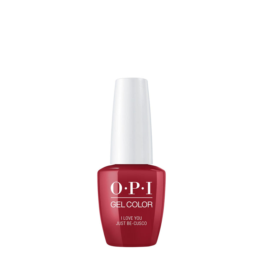 opi gel color i love you just be cusco peru beauty art mexico