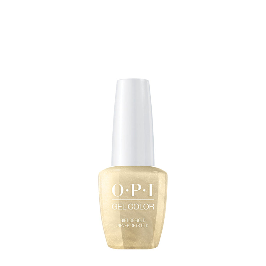 opi gel color gift of gold never gets old love opi beauty art mexico