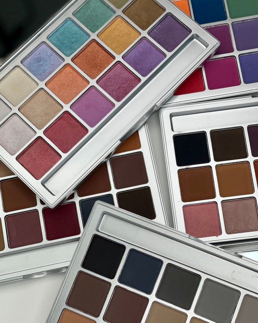 kryolan eyeshadow palette variety 15 col v1 interferenz beauty art mexico