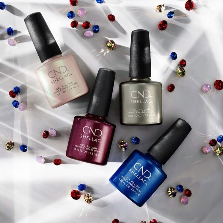 cnd shellac divine diamond beauty art mexico