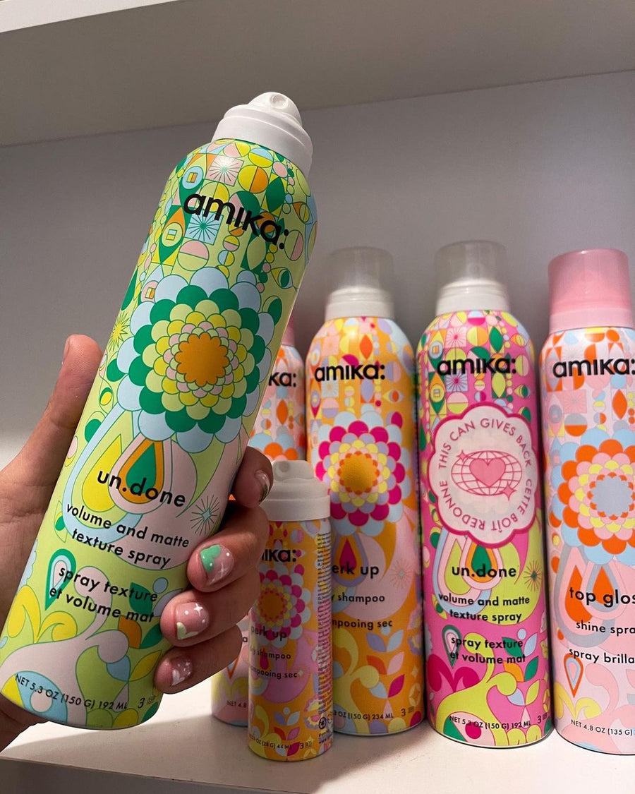 amika un done volume & matte texture spray beauty art mexico