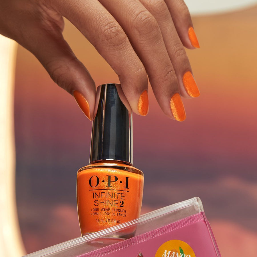 opi infinite shine mango for it beauty art mexico