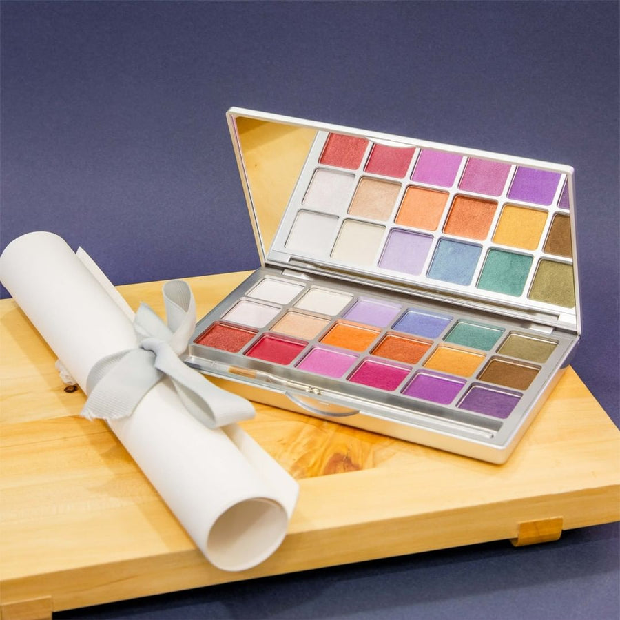 kryolan eyeshadow palette variety 15 col v1 interferenz beauty art mexico