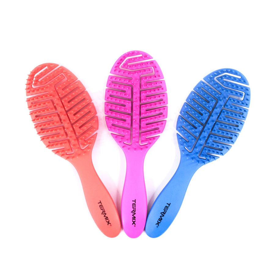 termix kit expositor de 6 cepillos desenredar colors Beauty Art Mexico