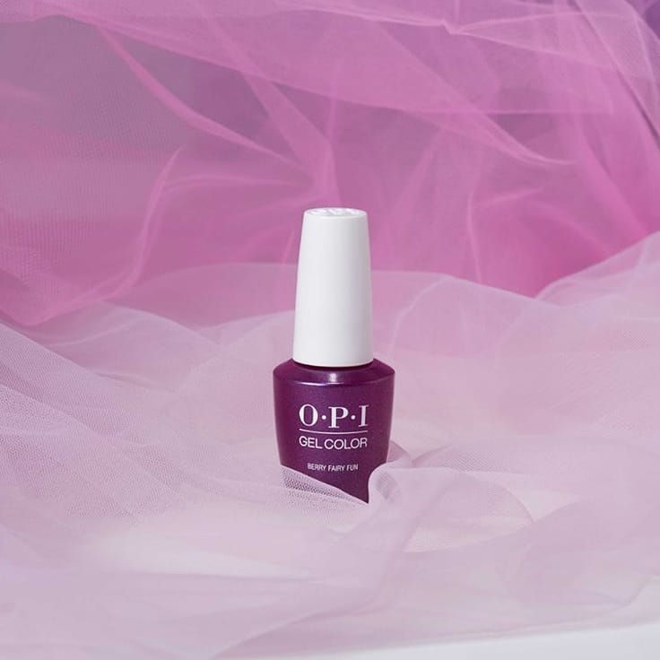 opi gel color berry farry fun nutcracker beauty art mexico