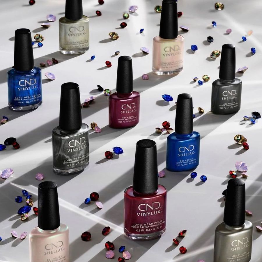 cnd shellac divine diamond beauty art mexico