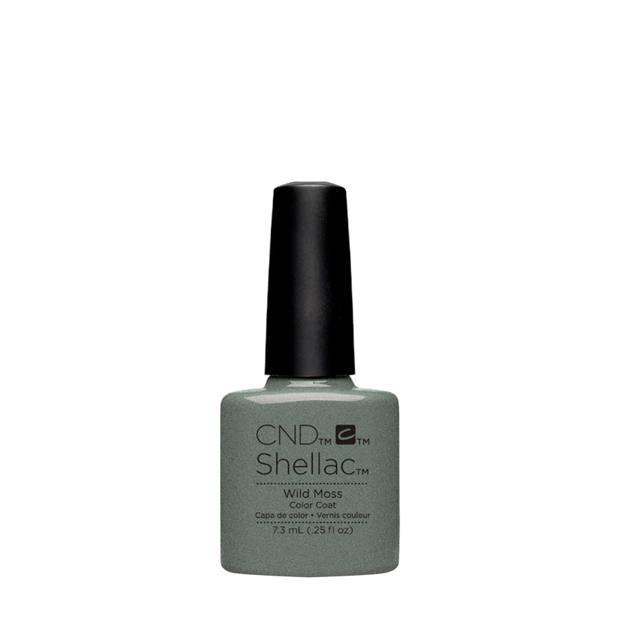 cnd shellac wild moss beauty art mexico