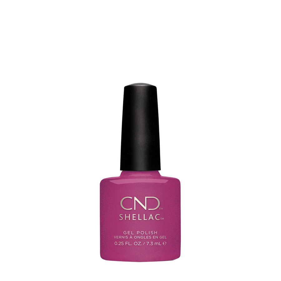 cnd shellac magenta maschiet beauty art mexico